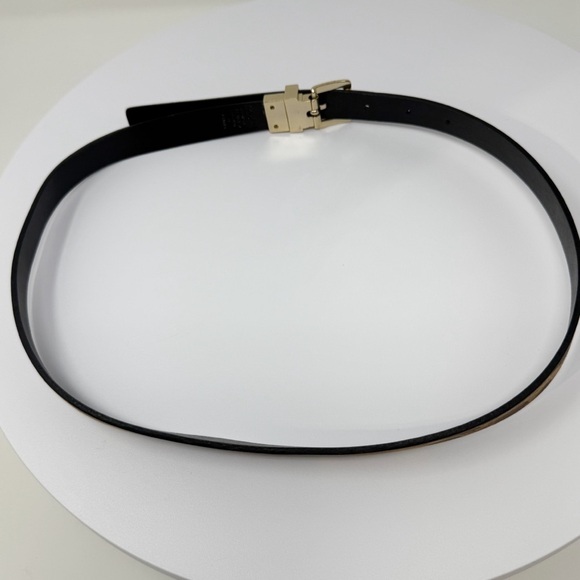 Michael Kors Leopard Print Leather Belt – Size Small main image 4